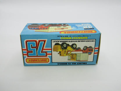 Matchbox Superfast 42C Mercedes Truck Green PURPLE Windows Orange Roof