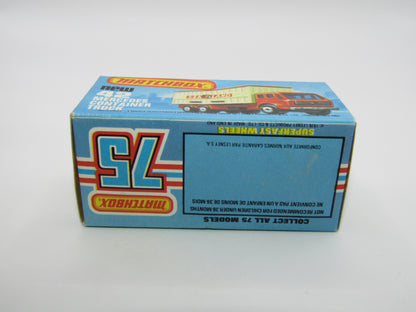 Matchbox Superfast 42C Mercedes Truck Green PURPLE Windows Orange Roof