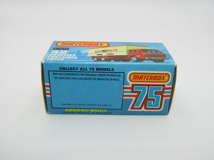 Matchbox Superfast 42C Mercedes Truck Green Blue Windows Orange Roof