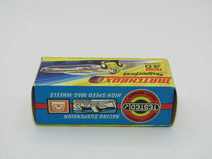Matchbox Superfast 40A Vauxhall Guildsman Pink SILVER BASE Blue Star