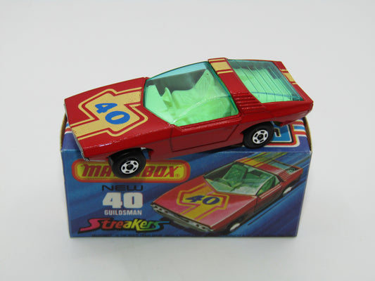 Matchbox Superfast 40A Vauxhall Guildsman BLOOD RED 40 Tampo