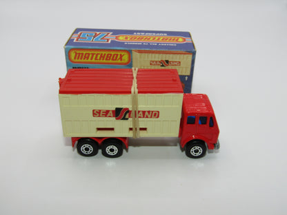 Matchbox Superfast 42C Mercedes Container Truck DIFFERENT Sealand Labels