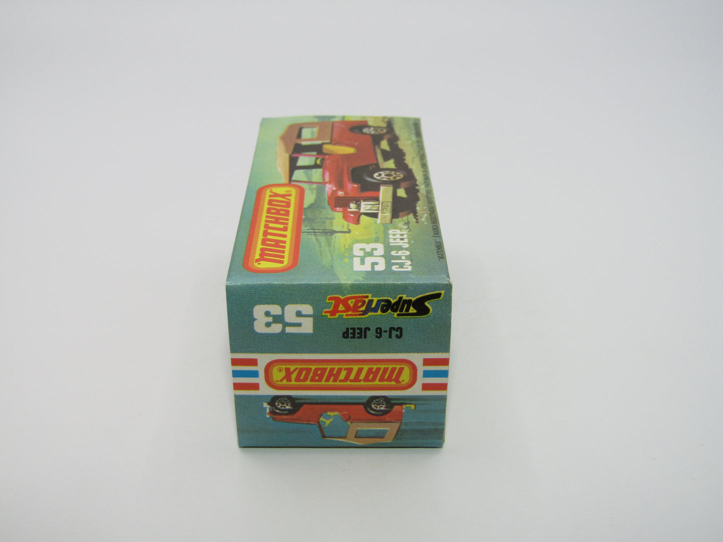 Matchbox Superfast 53C Jeep CJ-6 Met Green BLACK Interior