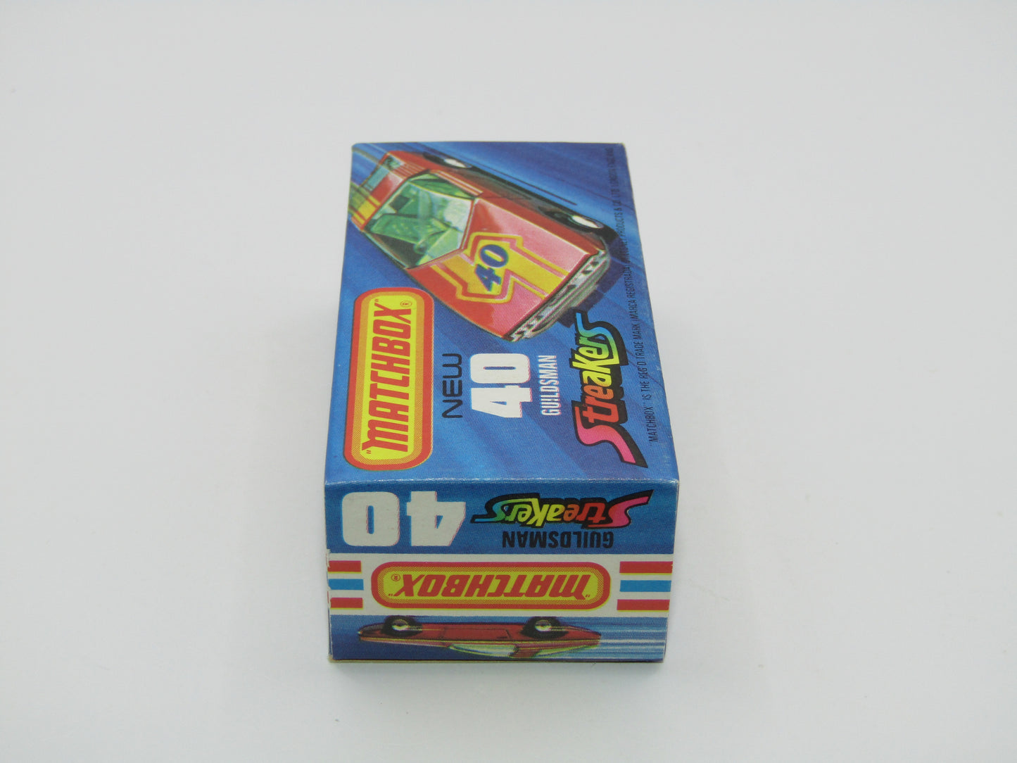 Matchbox Superfast 40A Vauxhall Guildsman Red 40 Tampo GREEN Windows