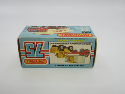 Matchbox Superfast 42C Mercedes Container Truck MATCHBOX to the LEFT