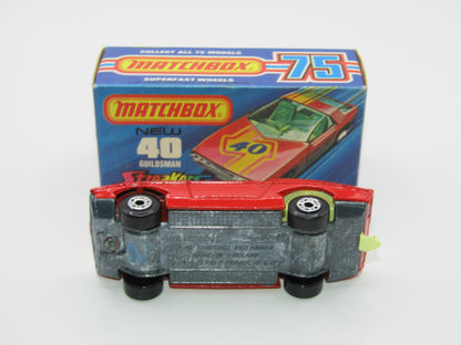 Matchbox Superfast 40A Vauxhall Guildsman DOT DASH Wheels Unpainted Base