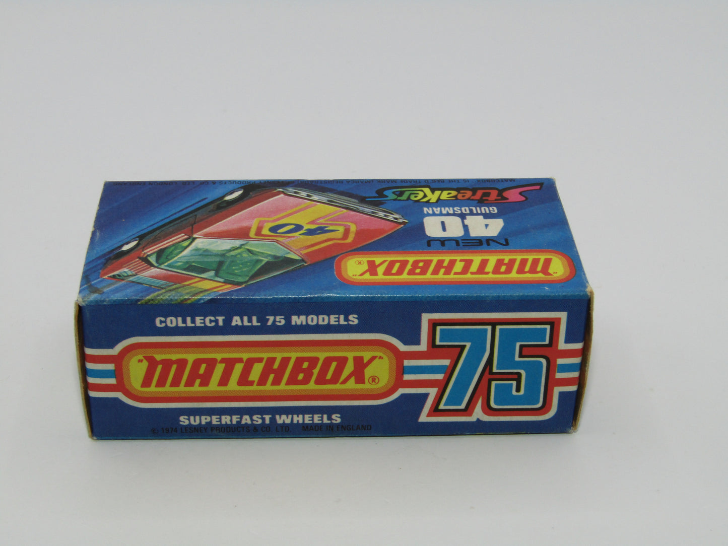 Matchbox Superfast 40A Vauxhall Guildsman DOT DASH Wheels Unpainted Base