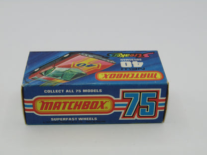 Matchbox Superfast 40A Vauxhall Guildsman DOT DASH Wheels Unpainted Base