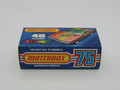 Matchbox Superfast 40A Vauxhall Guildsman DOT DASH Wheels Unpainted Base