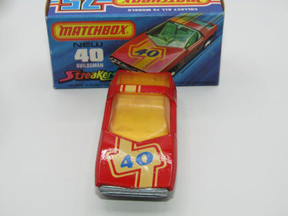 Matchbox Superfast 40A Vauxhall Guildsman DOT DASH Wheels SILVER BASE
