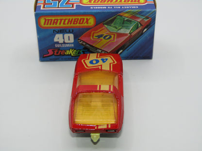 Matchbox Superfast 40A Vauxhall Guildsman DOT DASH Wheels SILVER BASE