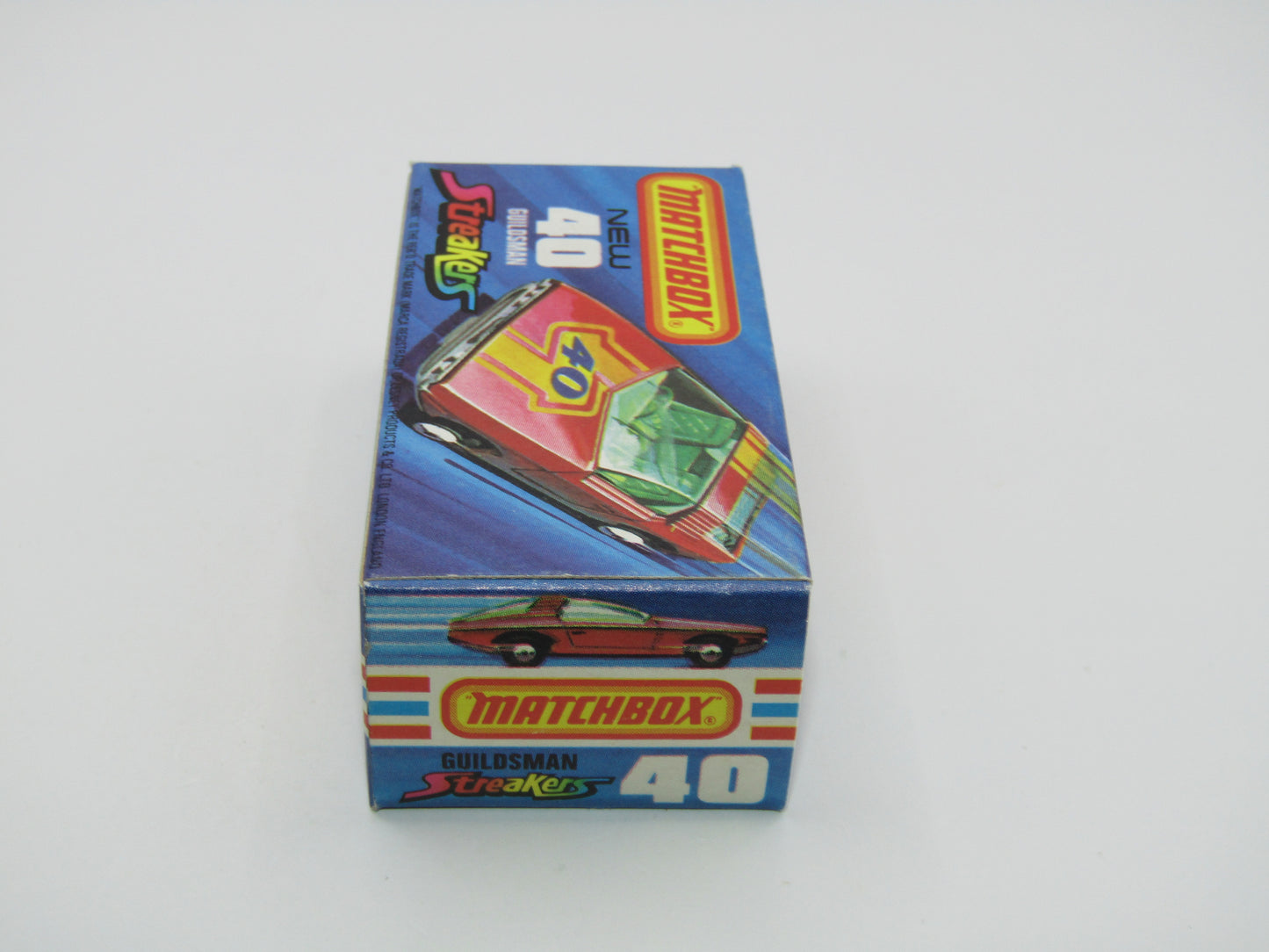 Matchbox Superfast 40A Vauxhall Guildsman DOT DASH Wheels SILVER BASE