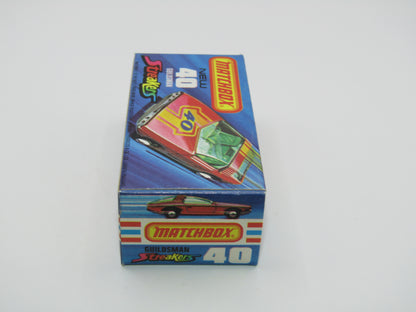 Matchbox Superfast 40A Vauxhall Guildsman DOT DASH Wheels SILVER BASE