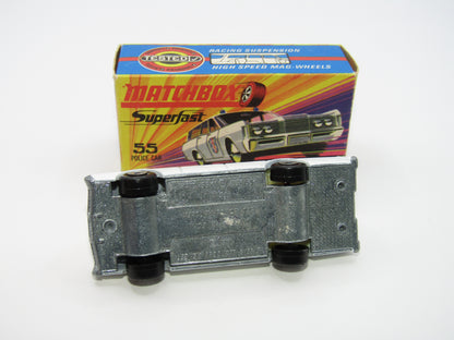 Matchbox Superfast 55B Mercury Commuter Police Car 5 SPOKE SMALL SLOT Wheels