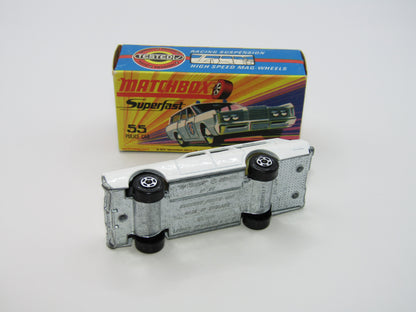 Matchbox Superfast 55B Mercury Commuter Police Car Bonnet Labels Only