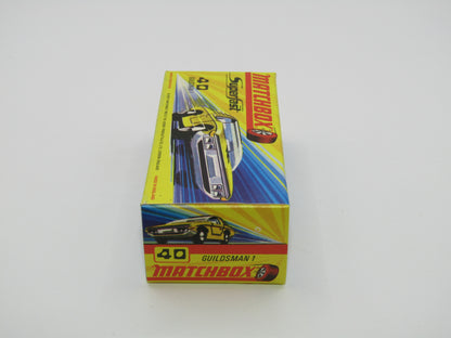 Matchbox Superfast 40A Vauxhall Guildsman DOT DASH Wheels BLUE FLAMES Label