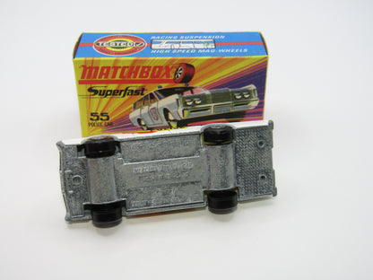 Matchbox Superfast 55B Mercury Commuter Police Car Bonnet & Side Labels