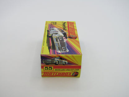 Matchbox Superfast 55B Mercury Commuter Police Car Bonnet & Side Labels