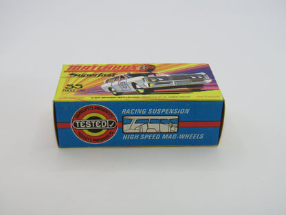 Matchbox Superfast 55B Mercury Commuter Police Car Bonnet & Side Labels