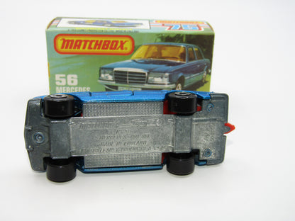 Matchbox Superfast 56C Mercedes 450SEL RED Interior SMOKE Windows