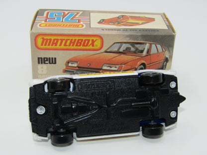 Matchbox Superfast 8F Rover 3500 Police Car BLACK Interior