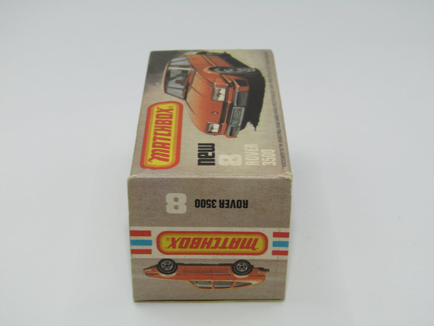 Matchbox Superfast 8F Rover 3500 Police Car BLACK Interior