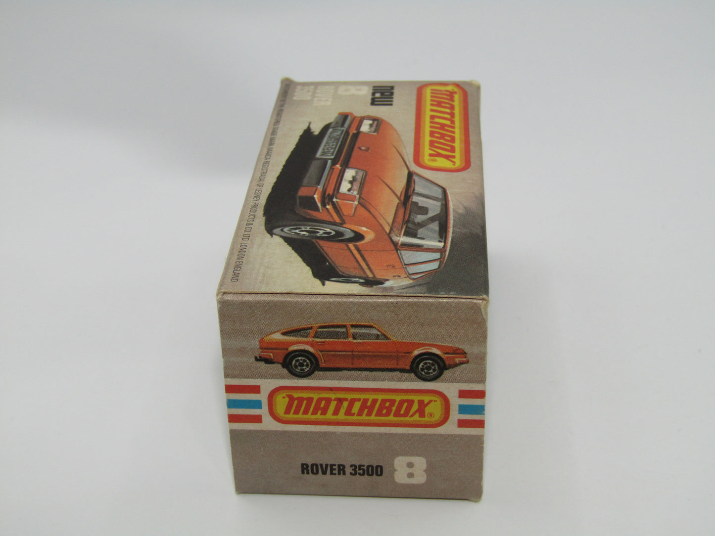 Matchbox Superfast 8F Rover 3500 Police Car BLACK Interior