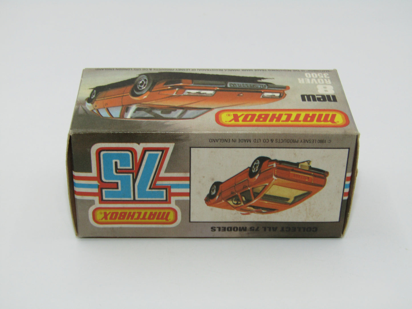 Matchbox Superfast 8D Rover 3500 DARK Bronze Beige Interior