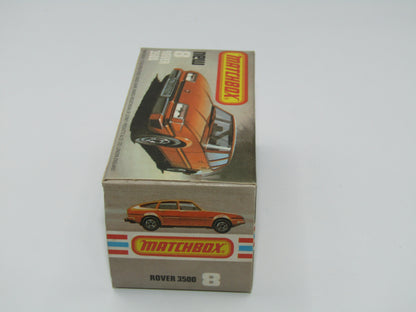 Matchbox Superfast 8D Rover 3500 DARK Bronze Beige Interior