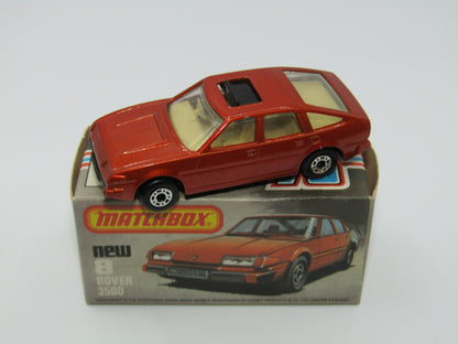 Matchbox Superfast 8D Rover 2500 Light Bronze Beige Interior