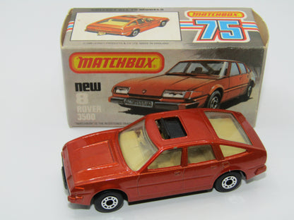 Matchbox Superfast 8D Rover 2500 Light Bronze Beige Interior