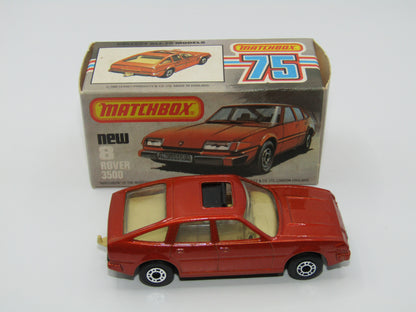 Matchbox Superfast 8D Rover 2500 Light Bronze Beige Interior