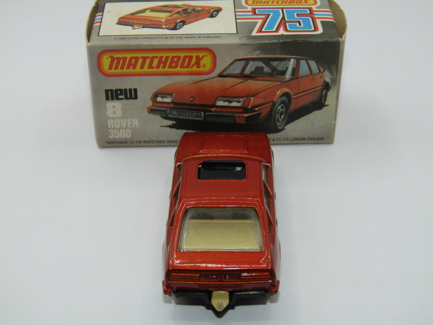 Matchbox Superfast 8D Rover 2500 Light Bronze Beige Interior