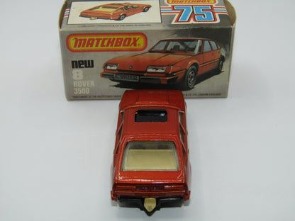 Matchbox Superfast 8D Rover 2500 Light Bronze Beige Interior