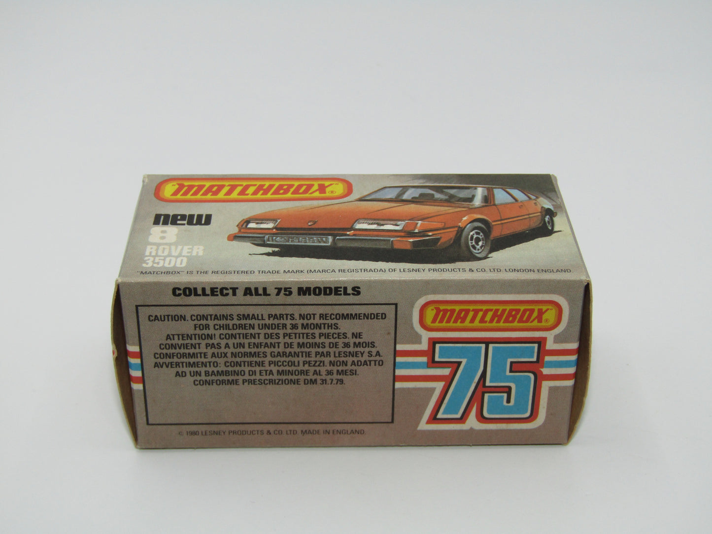 Matchbox Superfast 8D Rover 2500 Light Bronze Beige Interior