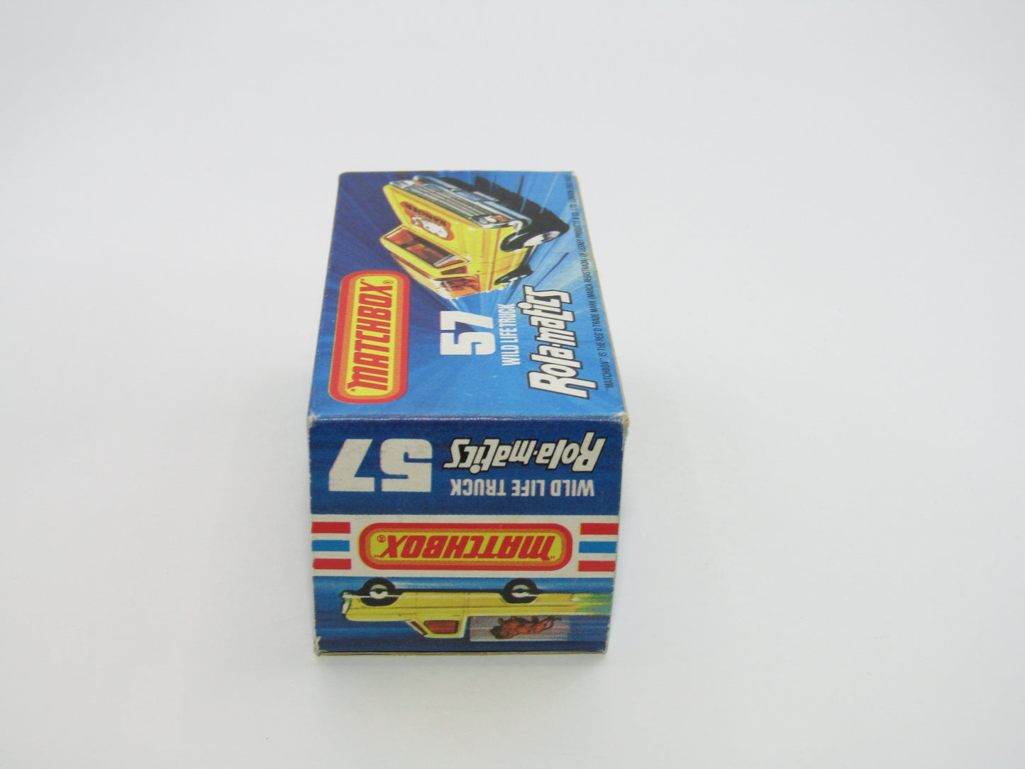 Matchbox Superfast 57C Wild Life Truck Red Windows BLUE Tinted Canopy