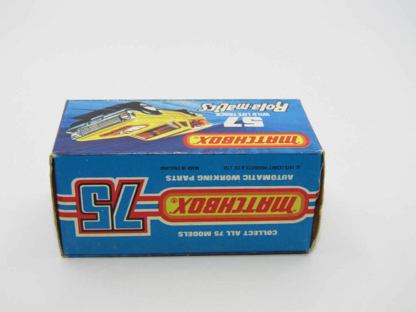 Matchbox Superfast 57C Wild Life Truck Red Windows BLUE Tinted Canopy