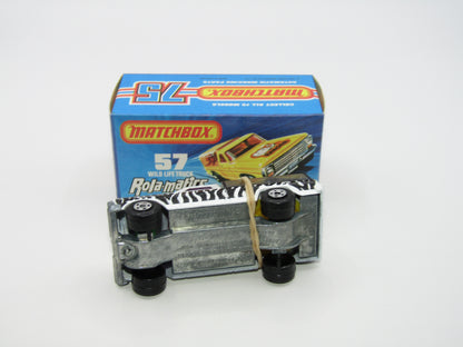 Matchbox Superfast 57C Wild Life Truck PURPLE Windows SMOKE Canopy