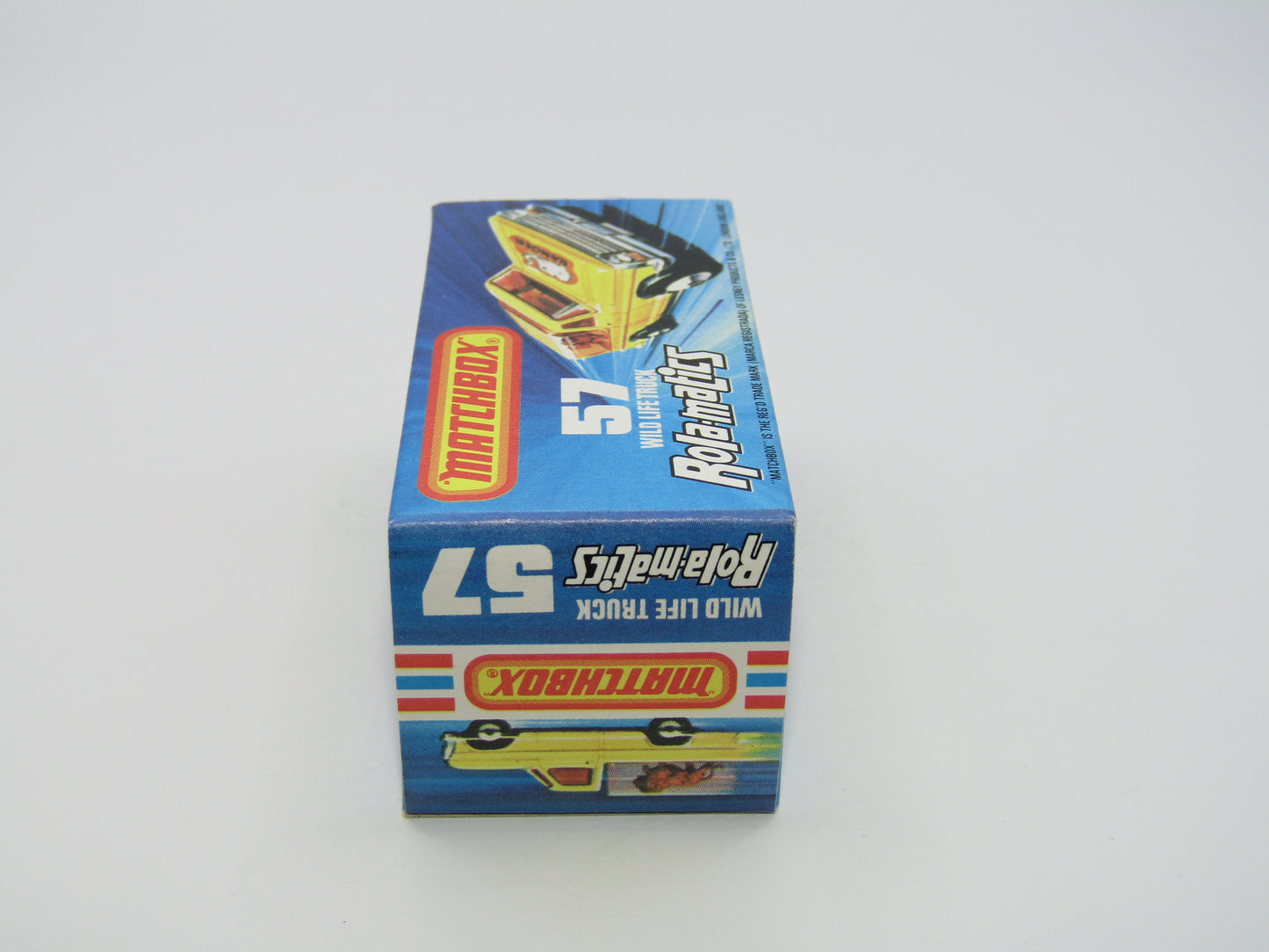 Matchbox Superfast 57C Wild Life Truck PURPLE Windows SMOKE Canopy