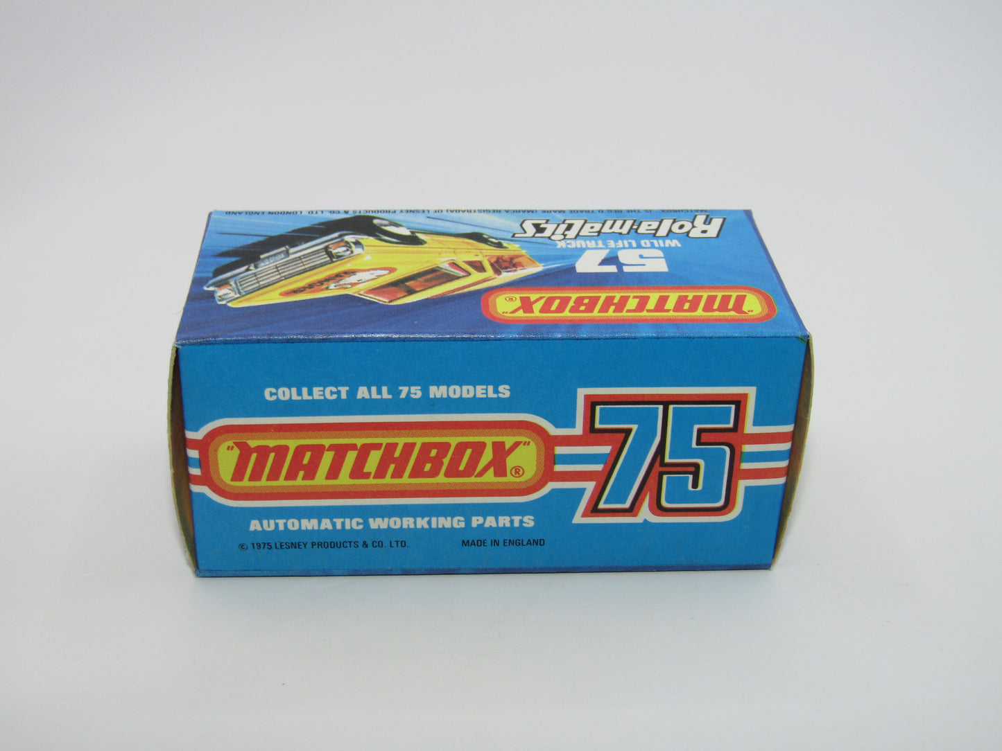 Matchbox Superfast 57C Wild Life Truck PURPLE Windows SMOKE Canopy