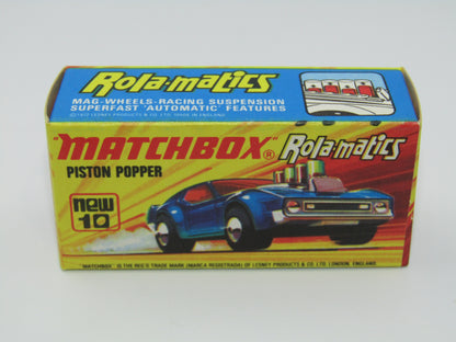 Matchbox Superfast 10B Piston Popper Dark Metallic Blue