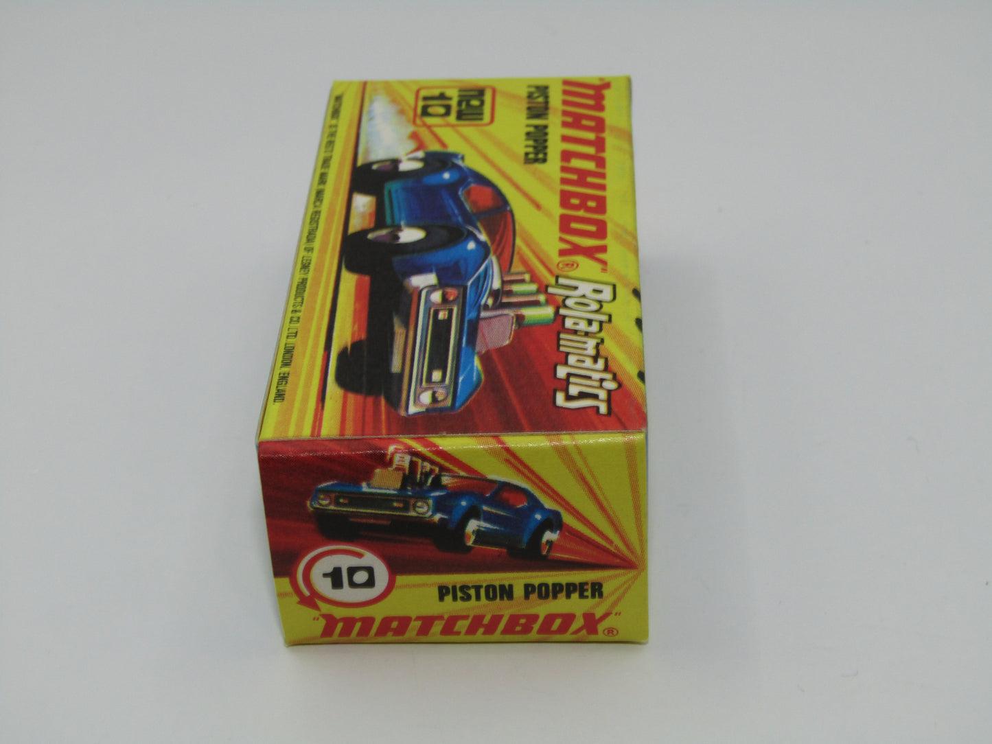 Matchbox Superfast 10B Piston Popper Dark Metallic Blue