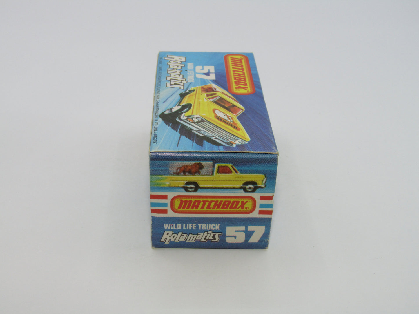 Matchbox Superfast 57C Wild Life Truck DARK YELLOW Body Smoke Canopy