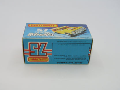 Matchbox Superfast 57C Wild Life Truck DARK YELLOW Body Smoke Canopy