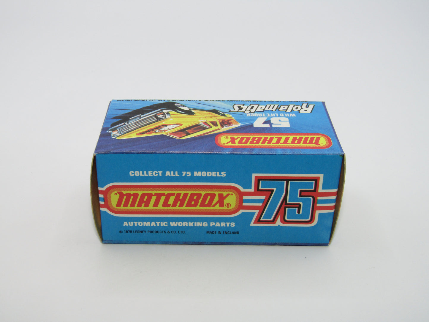 Matchbox Superfast 57C Wild Life Truck Orange Lions Smoke Canopy