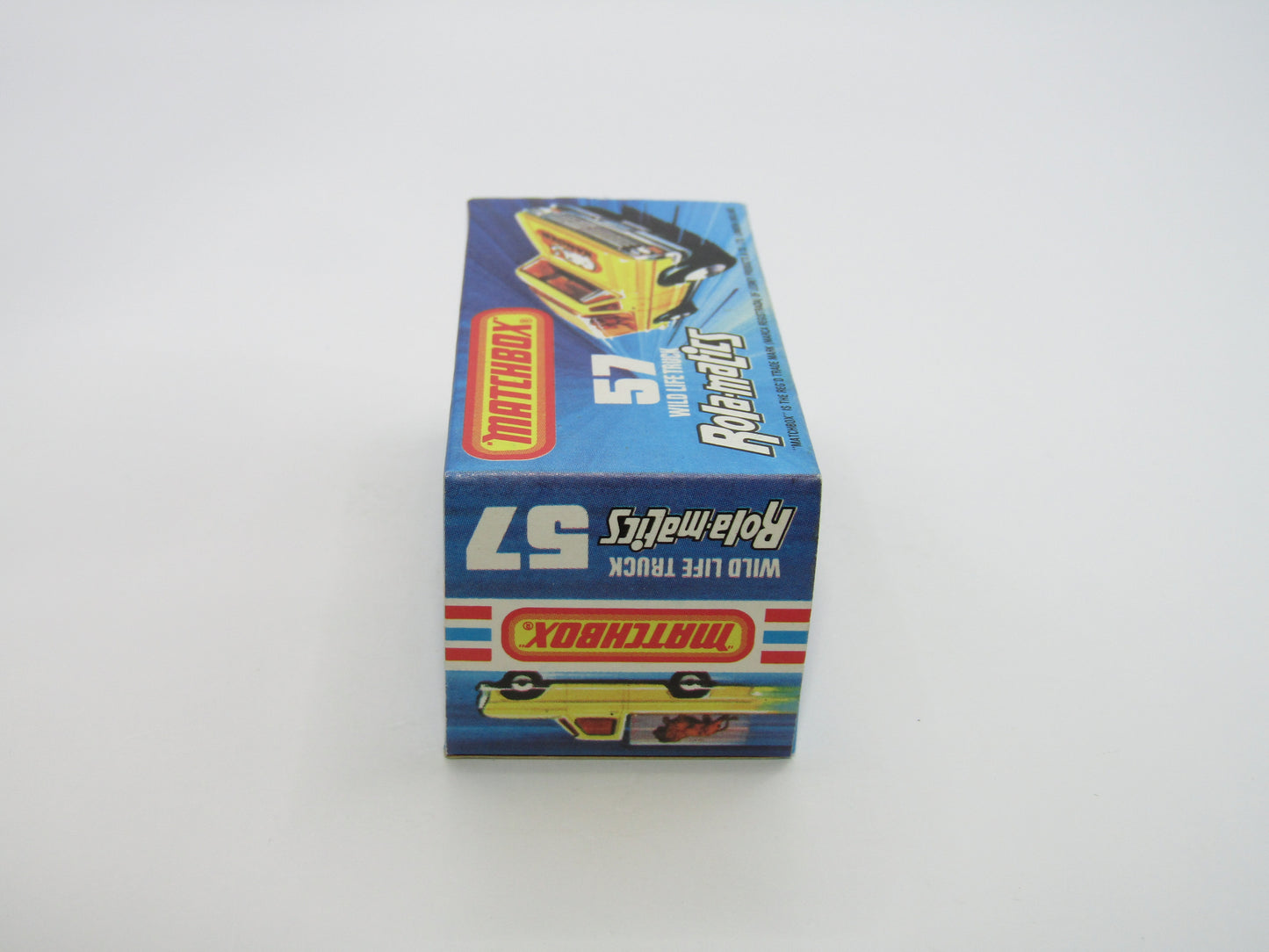 Matchbox Superfast 57C Wild Life Truck SILVER Base Amber Canopy