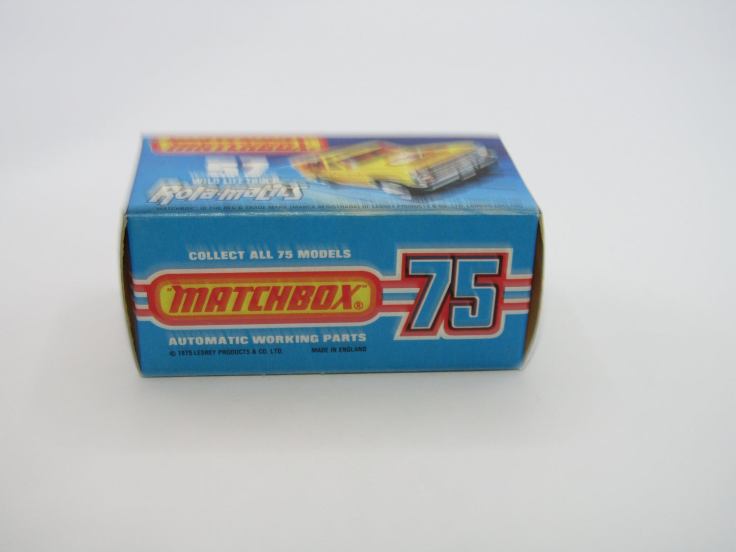 Matchbox Superfast 57C Wild Life Truck SILVER Base Amber Canopy