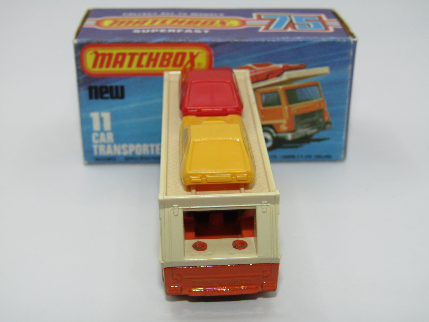 Matchbox Superfast 11C Car Transporter NO WINDOWS