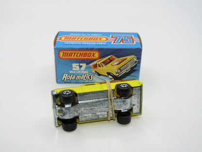 Matchbox Superfast 57C Wild Life Truck Orange Lion Amber Canopy