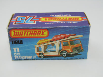 Matchbox Superfast 11C Car Transporter NO WINDOWS